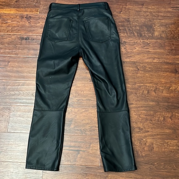 H&M Pants & Jumpsuits Hm Faux Leather Pants Poshmark